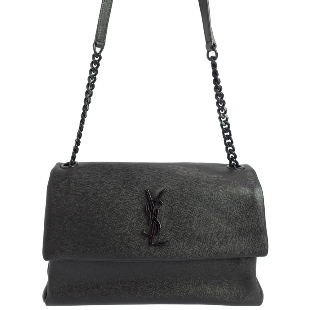 Saint Laurent Paris West Hollywood Chain Shoulder Bag Black